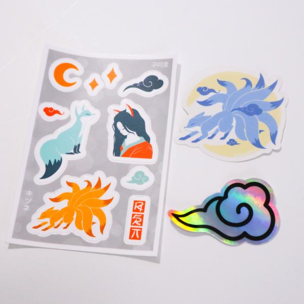 Nine-tails Sticker Bundle