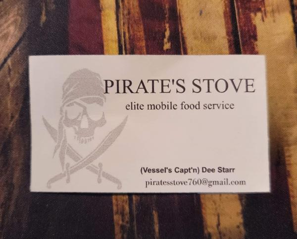 Pirate's Stove elite mobile food service