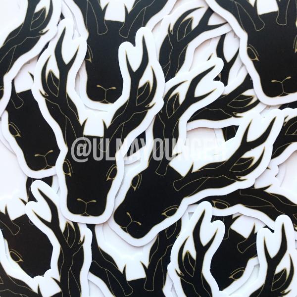 Jackalope Vinyl Waterproof Sticker picture