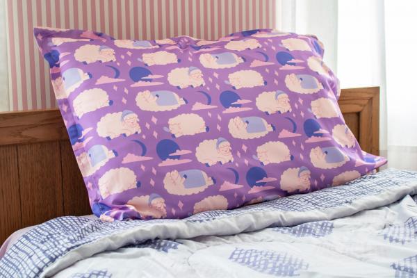 Sleepy Sheepy Pillow Case