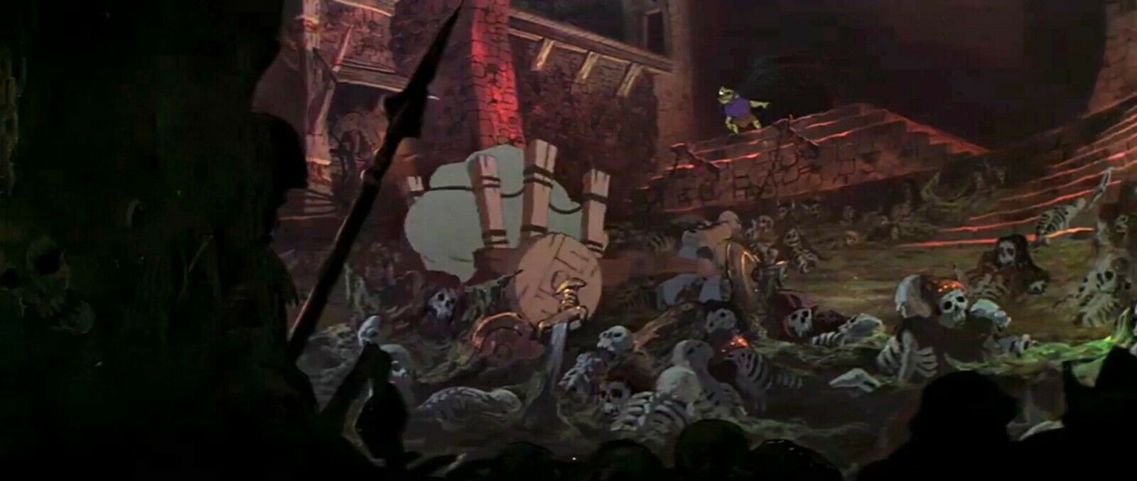 Black Cauldron 1985 Horned King Walt Disney Prod Double Animation Storyboard s picture