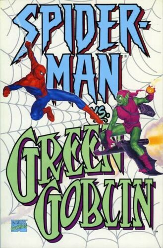 Glen Orbik Original Cover Painting for Spider-man vs Green Goblin Marvel 1995 picture