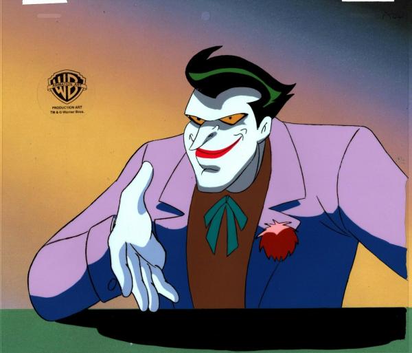 Batman The Animated Series JOKER BTAS Production Animation Cel Warner Br 1992 ag picture