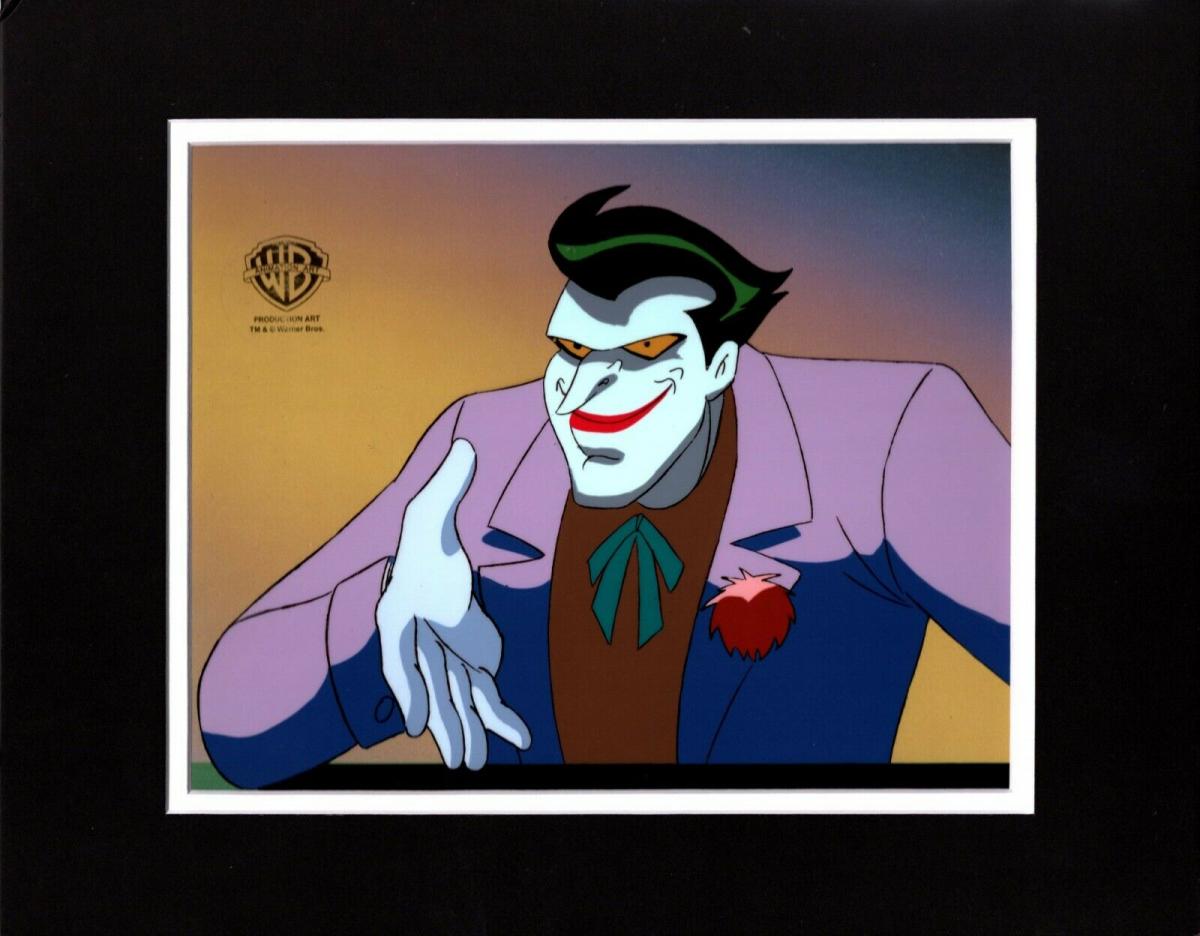 Batman The Animated Series JOKER BTAS Production Animation Cel Warner Br  1992 ag - Eventeny