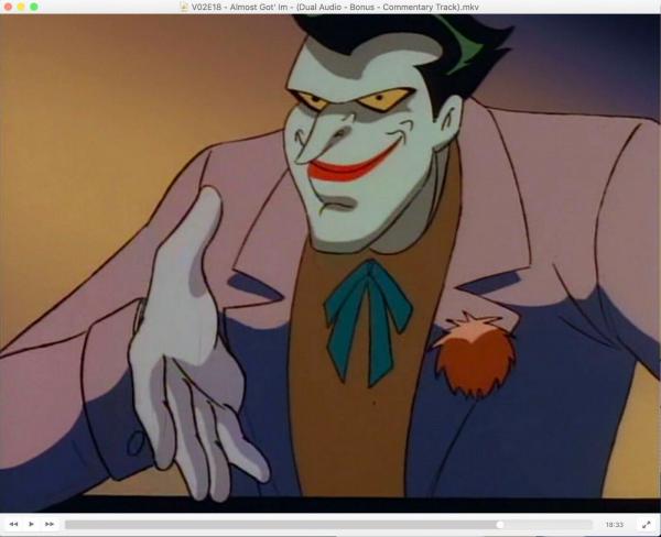 Batman The Animated Series JOKER BTAS Production Animation Cel Warner Br 1992 ag picture