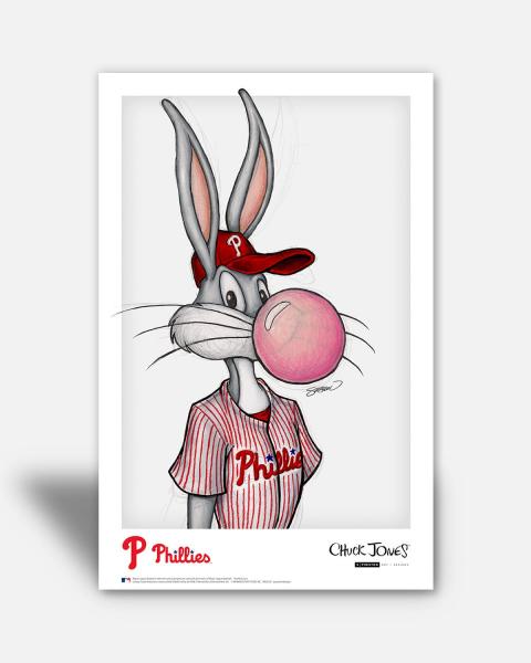 Bubblegum Bugs Sketch Phillies Variant 11x17 Art Print picture