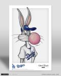 Bubblegum Bugs Sketch Dodgers Variant 11x17 Art Print