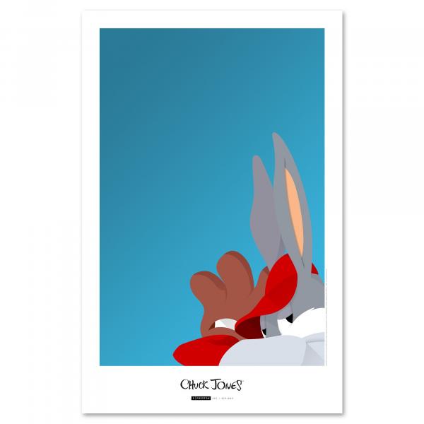 Minimalist Baseball Bugs 11x17 Art Print picture