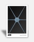 Minimalist Tie Fighter 11x17 Art Print