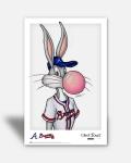 Bubblegum Bugs Sketch Braves Variant 11x17 Art Print