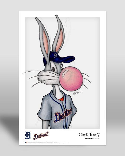 Bubblegum Bugs Sketch Tigers Variant 11x17 Art Print picture