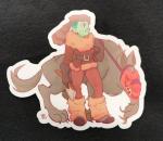 Trapper Sticker