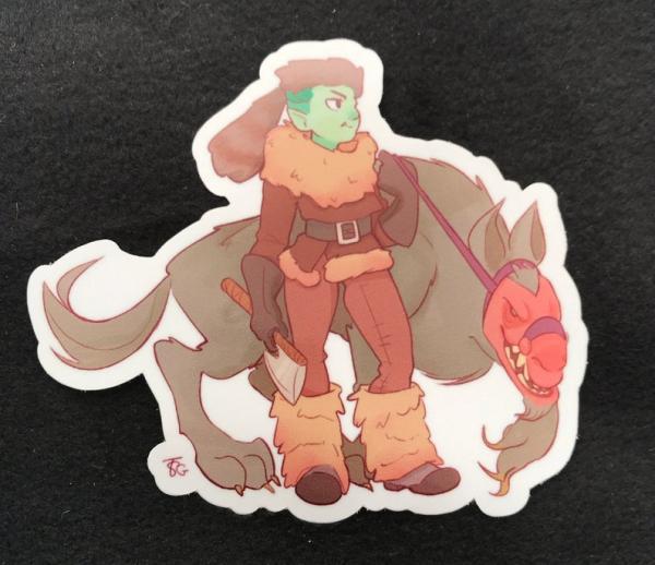 Trapper Sticker picture