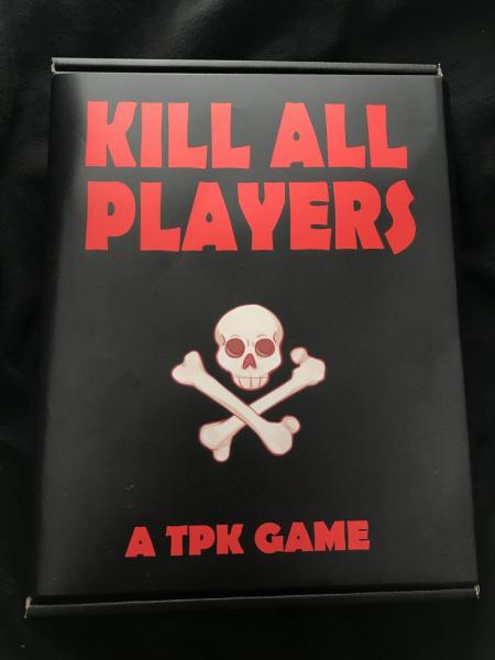 KILL ALL PLAYERS the TPK Board Game picture