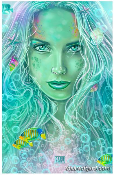 Mermaid Portrait