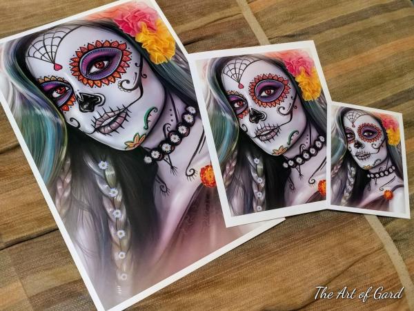 Sugar Skull Print picture