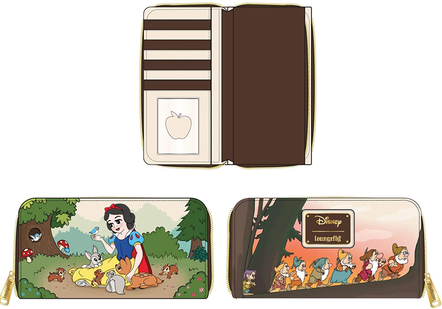 Loungefly Disney Snow White and The Seven Dwarfs Wallet - Eventeny