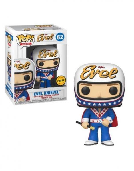 Funko Pop! Icons: Evel Knievel with Helmet CHASE picture