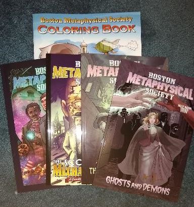Five Book Package: All Graphic Novels and Coloring Book picture