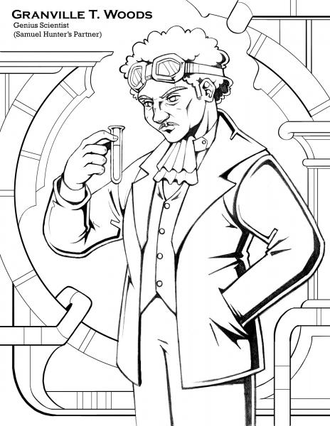 Boston Metaphysical Society Coloring Book picture