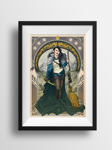 Critical Role - The Only Way to Really Grow - Vex'ahlia Print