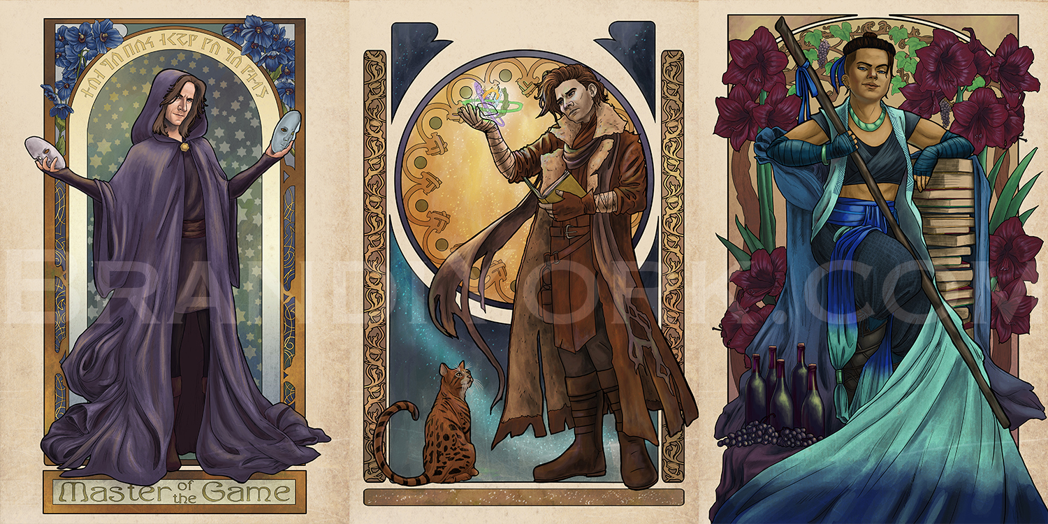 Critical Role - Mighty Nein Mini Print Set picture
