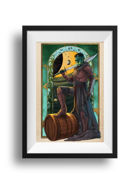 Critical Role - Blade of the Deeps - Fjord Print