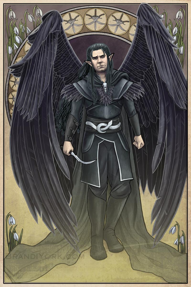 Critical Role - And I Walk Away - Vax&rsquo;ildan Print picture
