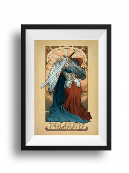 La Paladin - The Paladin - Print