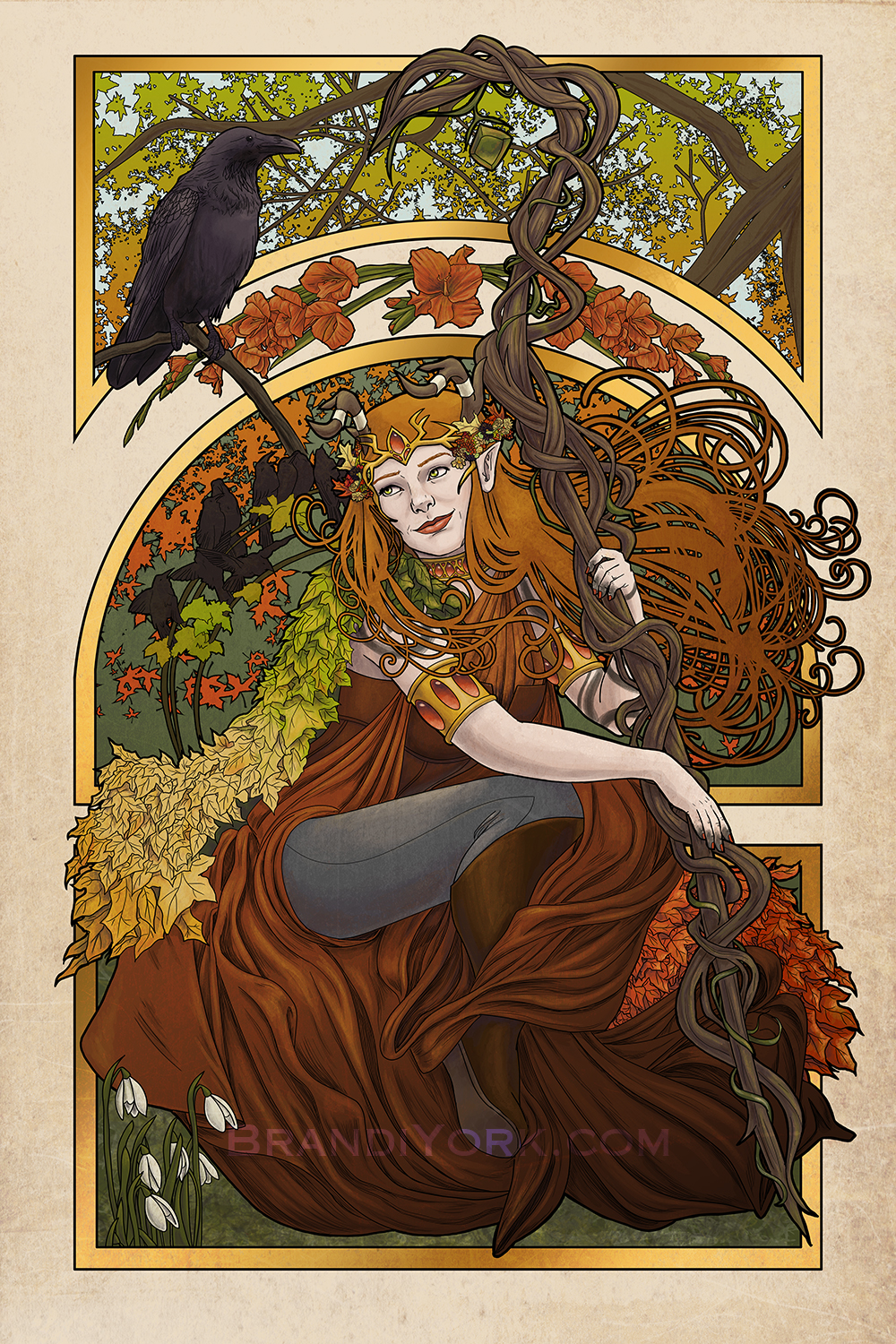 Critical Role - All Of These Things I've Learned - Keyleth Print picture