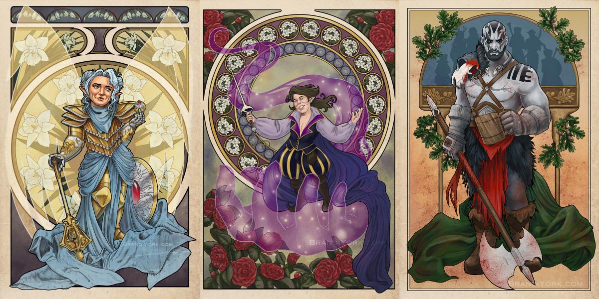 Critical Role - Vox Machina Mini Print Set picture