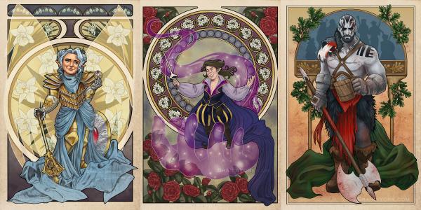 Critical Role - Vox Machina Mini Print Set picture
