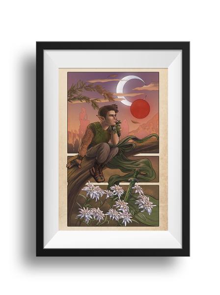 Critical Role - Little Moon - Orym Print