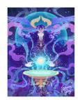 Scrying Art Print