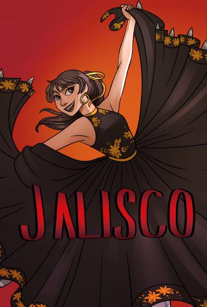 JALISCO, Latina Superhero Graphic Novel