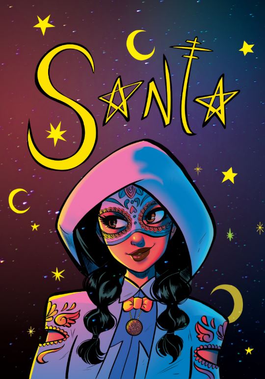 SANTA, SJW Latina Superhero Graphic Novel picture