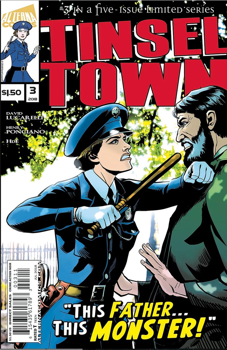 Tinseltown issues 1-5, plus It Came Out on a Wednesday #11 (signed) picture