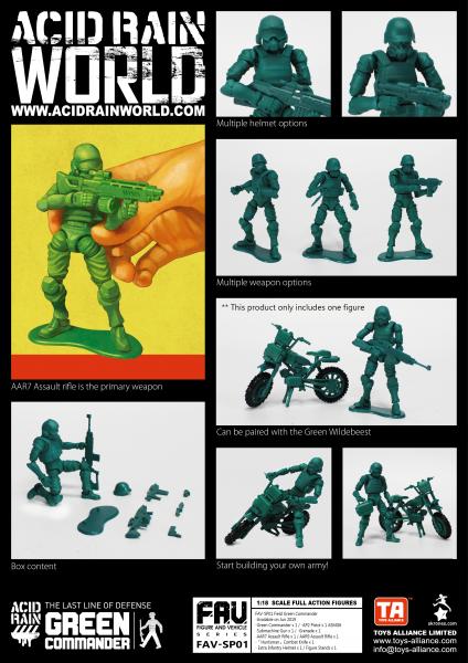 Acid Rain Green Commander SDCC Exclusive picture