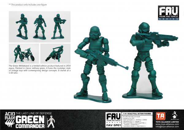 Acid Rain Green Commander SDCC Exclusive picture