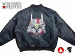 Robotech X Eepmon - VF-1J Rick Hunter (GREY) & VF-1S Skull Leader (BLACK) Aviator Flight Jackets (Each Sold Separately)