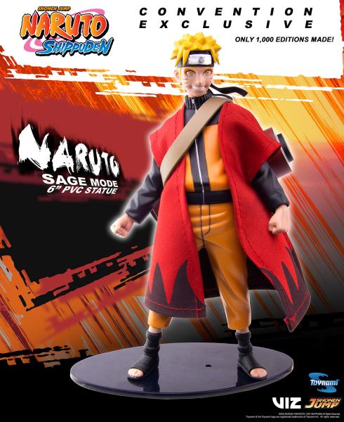 Naruto 6" Sage Mode With Scroll Convention Exclusive picture