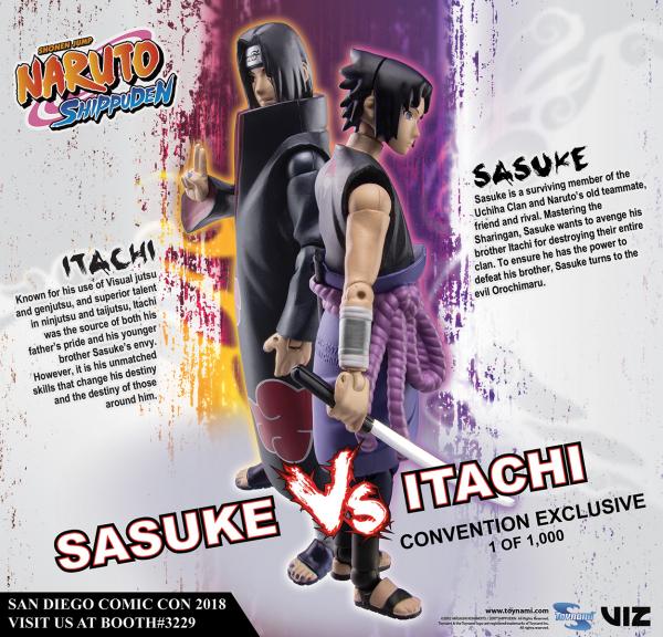 Naruto Shippuden Convention Exclusive Two-Pack Set: Sasuke vs. Itachi picture