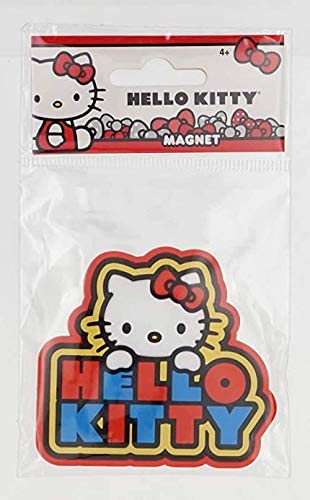 Hello Kitty red boarder licensed MAGNET NIP BX 9