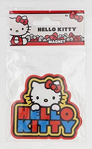 Hello Kitty red boarder licensed MAGNET NIP BX 9
