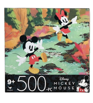 Disney Mickey & Minnie Mouse Puzzle (500 Piece Jigsaw Puzzle) - Officially Licensed Disney Merchandise & Collectibles