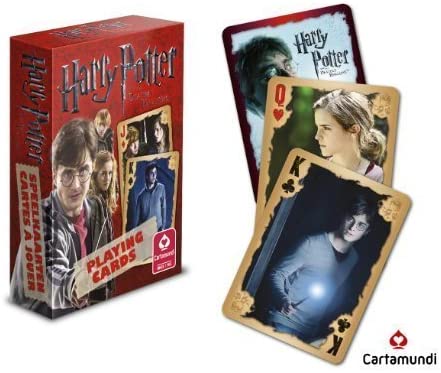 Harry Potter PLAYING CARDS Red Deck COLLECTIBLE Out of Print