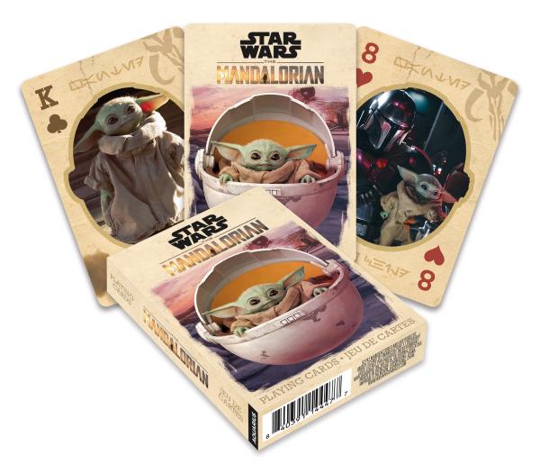 The Mandalorian featuring the Child Playing Cards