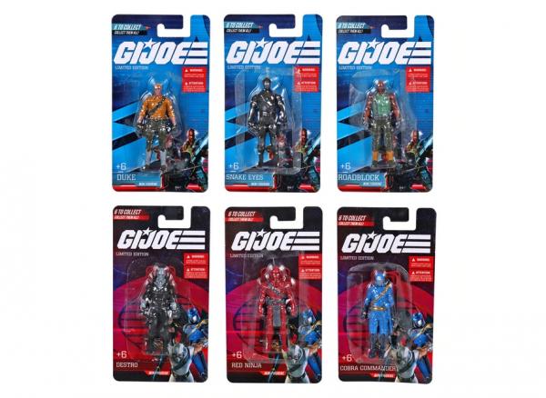 G.I. Joe Limited Edition Collectibles, 2.75 in. (Complete set of 6)