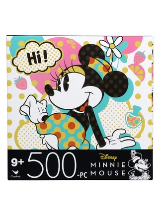 Disney Minnie Mouse Puzzle (500 Piece Jigsaw Puzzle) - Officially Licensed Disney Merchandise & Collectibles HI