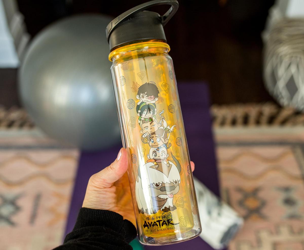 Avatar Last Airbender Characters Water Bottle picture